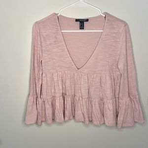 Forever 21 flowy arm top